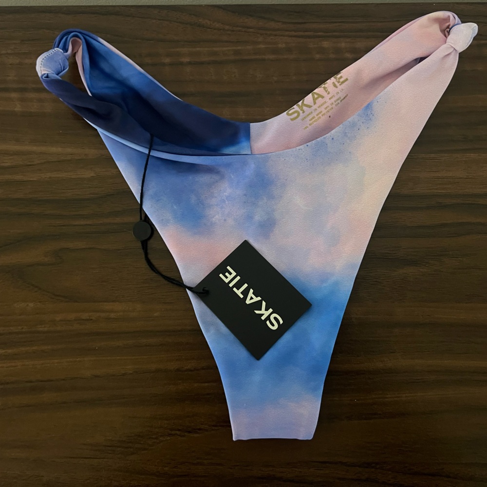 Skatie Women's Bikini in Blue and Pink
